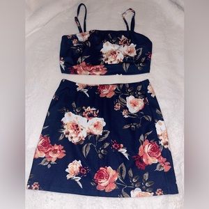 2 piece skirt set